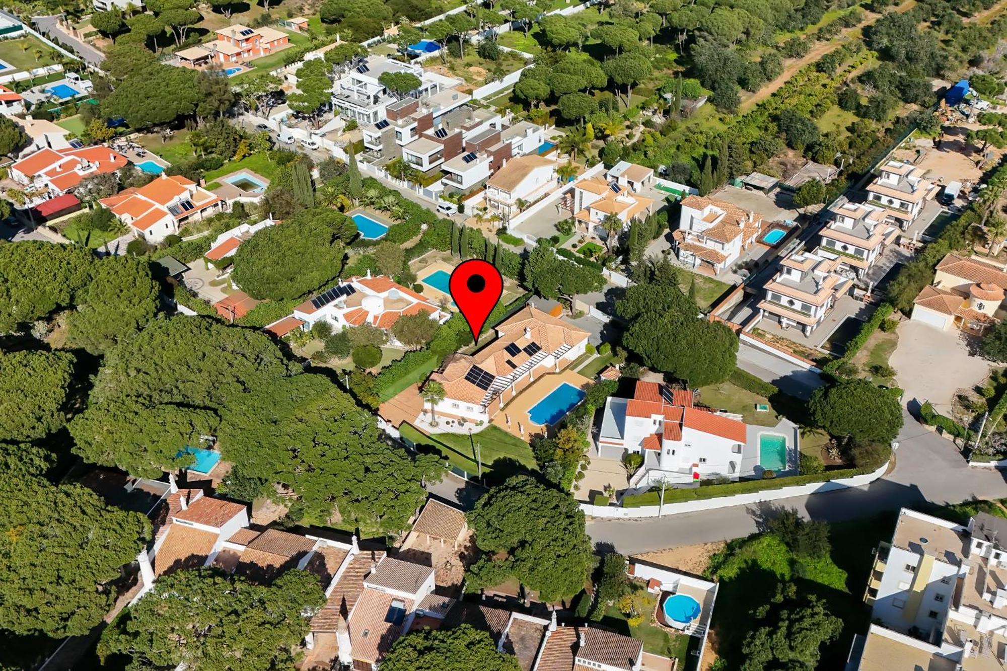 Exclusive Villa Toulouse With Pool In Falesia Algarve Albufeira Eksteriør billede
