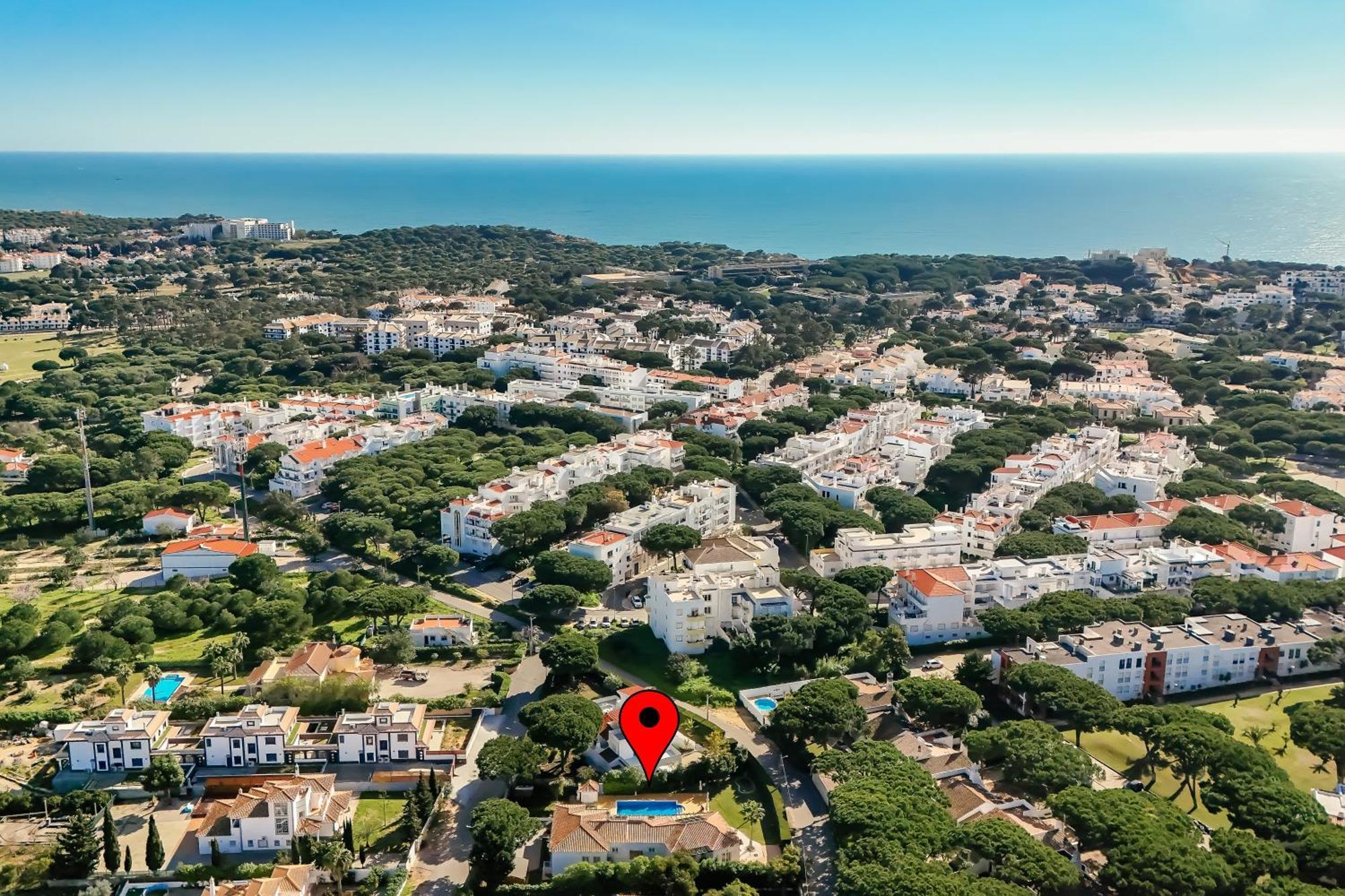Exclusive Villa Toulouse With Pool In Falesia Algarve Albufeira Eksteriør billede